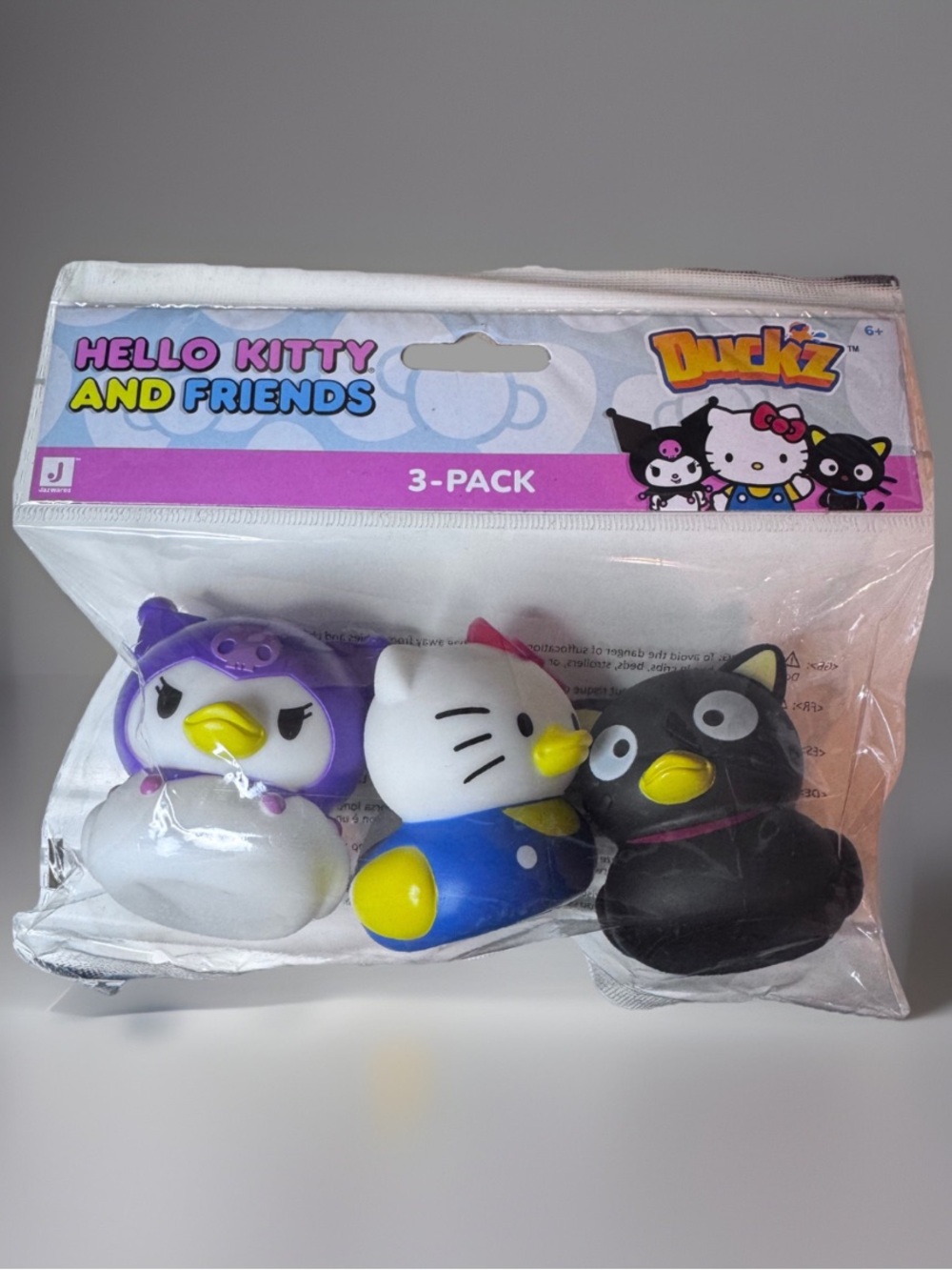2/$15🛍️ Duckz Hello Kitty & Friends Set Of 3 Kuromi, Hello Kitty, Chococat